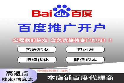 百度竞价包年推广案例分析
